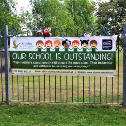 Printed banners