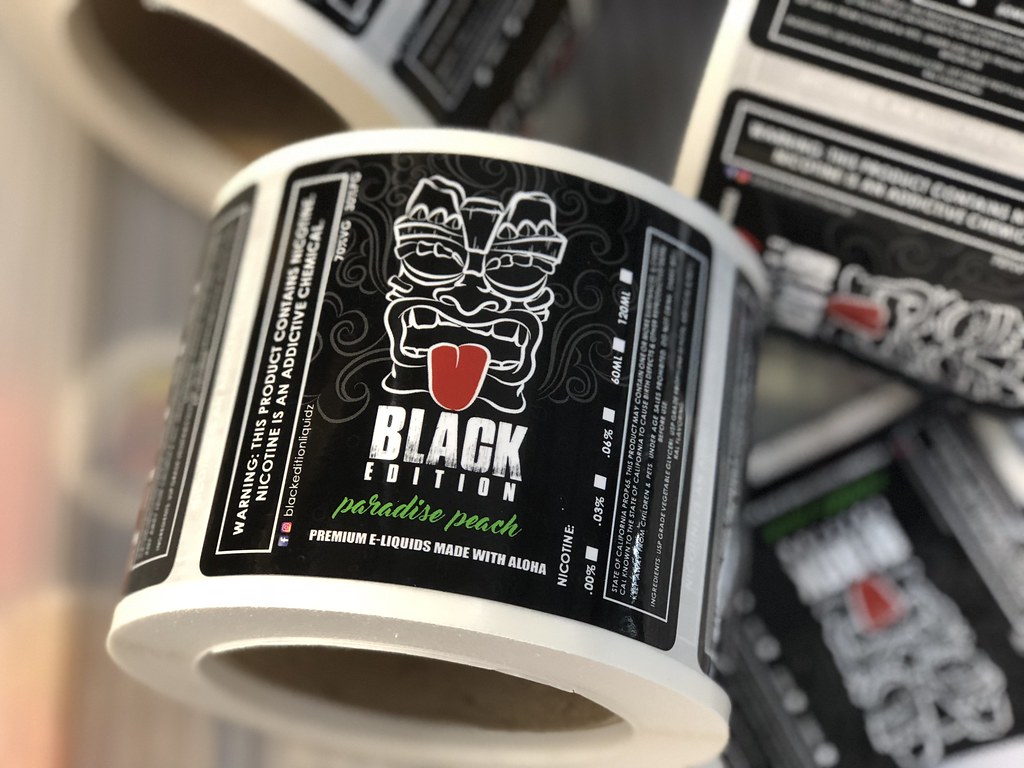 printing Stickers on a roll