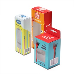 Printed shipping box