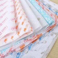 Printed tissue paper