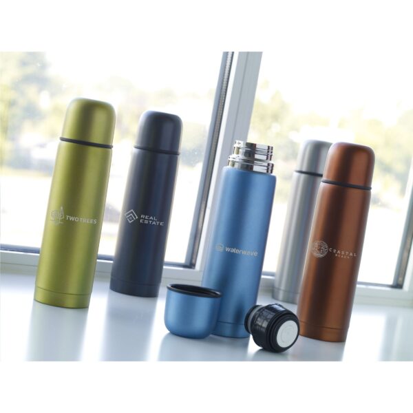 printed promo flask