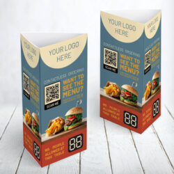 Printed Table Talkers