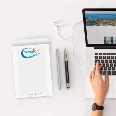 Custom printed noted pads