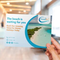 Custom printed A6 flyers