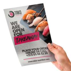 printing Flyers on Metallic Paper