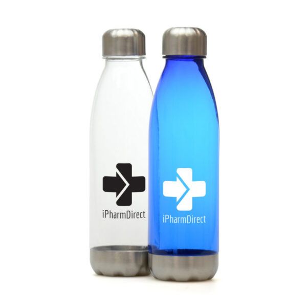 REVIVE 650ml PROMOTIONAL RPET AND RECYLCED STAINLESS STEEL DRINKS BOTTLE