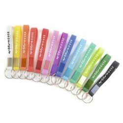 SILCONE LOOP KEYRING