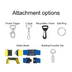 Lanyard attachment options