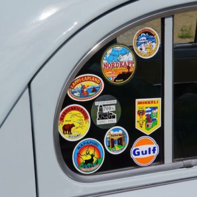 Vinyl Stickers cut to shape