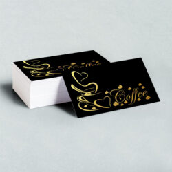 Business Card gold foil