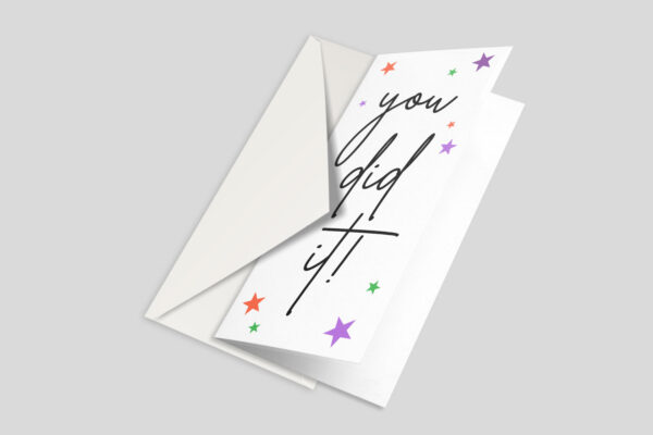 A6 greeting card
