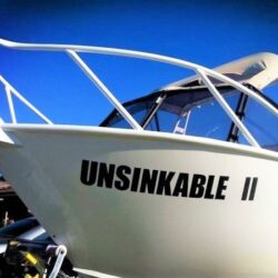 Boat Decals and Lettering