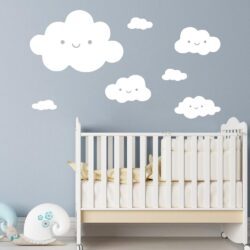 clouds wall art