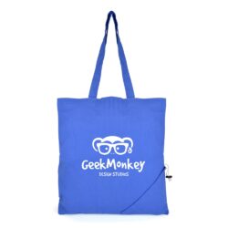 promotional COTTON FOLDABLE SHOPPER BAG