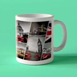 Custom printed mugs