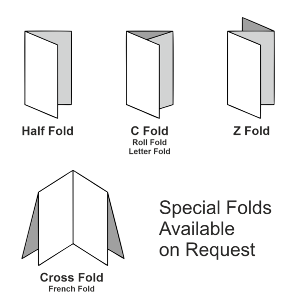 Fold in half Leaflets - Just Click Printing Company, Poole