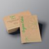 Kraft Recycled Card Business Cards