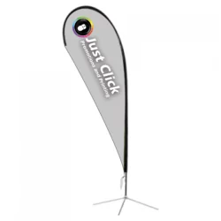 Teardrop Flag printing