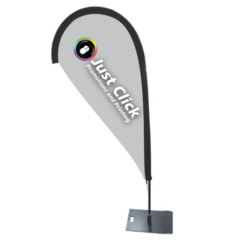 Teardrop Flag Small Printing