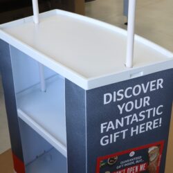 Outdoor Counter Display Stand printing