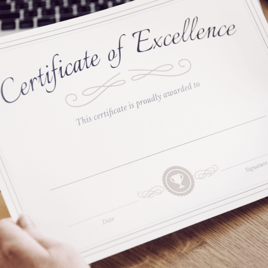 Certificate Printing Just Click Printing Company, Poole