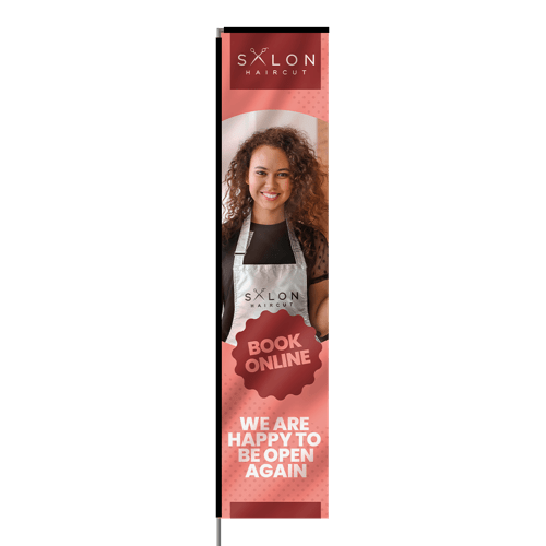 Rectangle Beach Flag