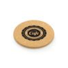 10cm DIAMETER PROMOTIONAL CORK COASTER