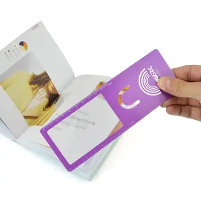 MAGNIFYING BOOK MARK